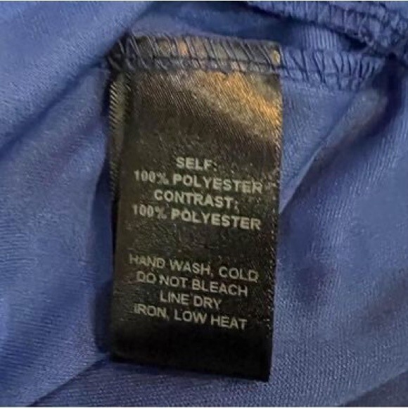 Lulus Royal blue split sleeve shift dress size small - Picture 8 of 10